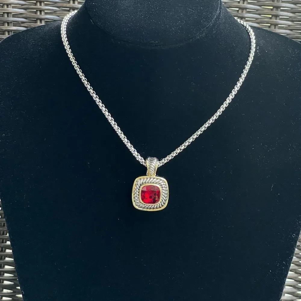 RUBY BRIDAL NECKLACE